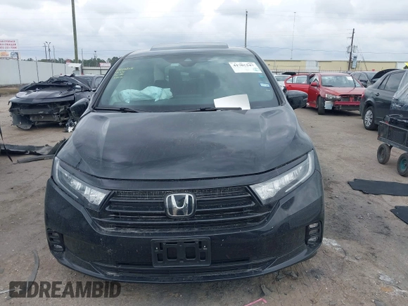 2024 Honda Odyssey Sport with VIN 5FNRL6H75RB056176, listed as a IAAI auction lot 41701547 with 10,660 mi miles and . Bid and sale history available at DreamBid. Image 12.