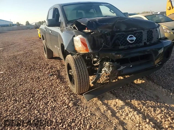 2015 Nissan Titan S with VIN 1N6AA0EJ3FN506112, listed as a Copart auction lot 43260445 with 146,523 mi miles and Salvage Title. Bid and sale history available at carsss.com. Image 11.