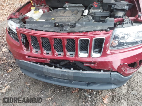 2016 Jeep Compass High Altitude with VIN 1C4NJDEB0GD779584, listed as a IAAI auction lot 41209135 with 143,624 mi miles and . Bid and sale history available at DreamBid. Image 6.