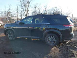 2024 Nissan Pathfinder SV with VIN 5N1DR3BC9RC267290, listed as a IAAI auction lot 41577880 with 4,192 mi miles and . Bid and sale history available at DreamBid. Image 14.