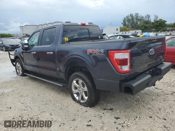 2022 Ford F-150 XL with VIN 1FTFW1E87NFA90247, listed as a Copart auction lot 52365845 with 44,707 mi miles and Clean title. Bid and sale history available at DreamBid. Image 2.