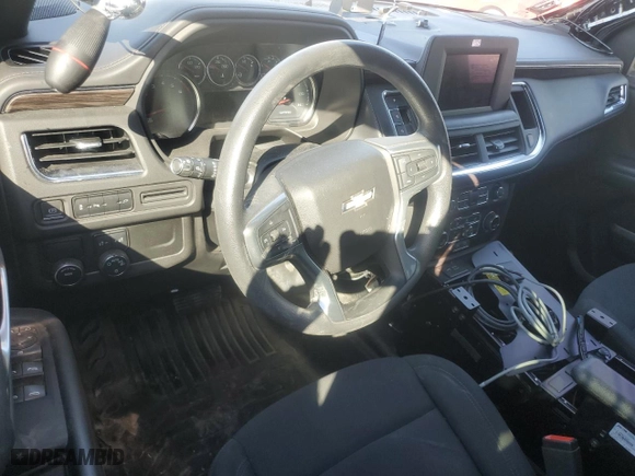 2022 Chevrolet Tahoe Commercial with VIN 1GNSCLEDXNR218616, listed as a Copart auction lot 88235925 with 45,451 mi miles and Salvage Title. Bid and sale history available at carsss.com. Image 8.