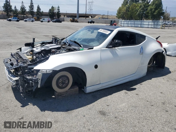 2012 Nissan 370Z z VIN JN1AZ4EH1CM562134, wystawiony jako Copart lot #56708065 z przebiegiem Nie podano mil oraz Szkoda całkowita • Salvage title. Historia ofert i sprzedaży dostępna na DreamBid. Obrazek 1.