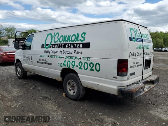 2011 Ford Econoline Cargo Commercial with VIN 1FTNS2EW6BDA71613, listed as a Copart auction lot 55014745 with 169,893 mi miles and Clean Title. Bid and sale history available at DreamBid. Image 2.