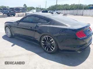 2022 Ford Mustang GT with VIN 1FA6P8CF3N5133503, listed as a IAAI auction lot 42000666 with 18,870 mi miles and . Bid and sale history available at carsss.com. Image 3.