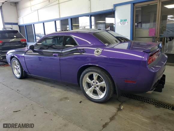2013 Dodge Challenger R/T with VIN 2C3CDYBT4DH671488, listed as a Copart auction lot 52051375 with 0 mi miles and Salvage Title. Bid and sale history available at carsss.com. Image 2.