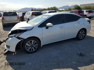 2023 Nissan Versa SV with VIN 3N1CN8EV5PL874233, listed as a Copart auction lot 59815265 with 23,231 mi miles and Salvage title. Bid and sale history available at DreamBid. Image 1.