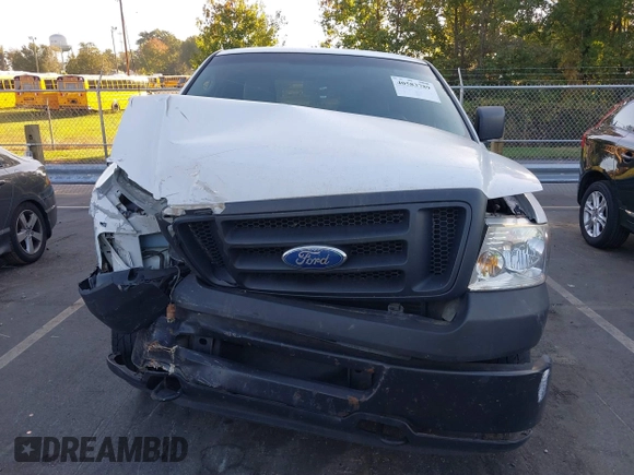 2008 Ford F-150 XL with VIN 1FTRF14W98KB87331, listed as a IAAI auction lot 40583789 with 106,402 mi miles. Bid and sale history available at carsss.com. Image 12.