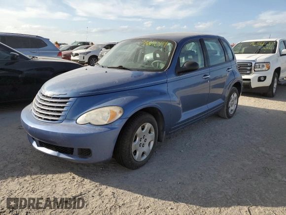 2007 Chrysler PT Cruiser with VIN 3A4FY48B17T554770, listed as a Copart auction lot 76667014 with 0 mi miles and Salvage Title. Bid and sale history available at carsss.com. Image 1.