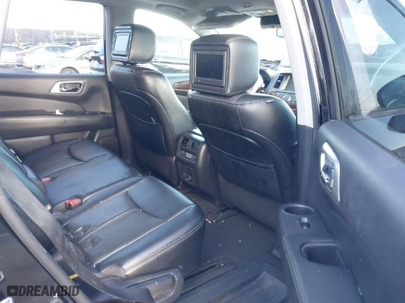 2015 Nissan Pathfinder Platinum with VIN 5N1AR2MM6FC666236, listed as a IAAI auction lot 41364384 with 117,730 mi miles. Bid and sale history available at carsss.com. Image 8.