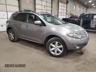 2009 Nissan Murano S with VIN JN8AZ18WX9W145005, listed as a Copart auction lot 54900095 with 188,507 mi miles and Clean Title. Bid and sale history available at carsss.com. Image 4.