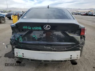 2015 Lexus IS 250 with VIN JTHBF1D20F5049315, listed as a Copart auction lot 50837935 with 121,060 mi miles and Salvage Title. Bid and sale history available at carsss.com. Image 6.