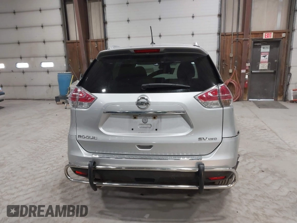 2015 Nissan Rogue SL with VIN 5N1AT2MV0FC892752, listed as a IAAI auction lot 41886666 with 101,024 mi miles and . Bid and sale history available at carsss.com. Image 16.