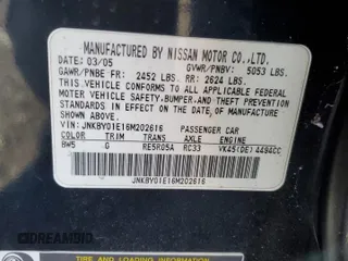 2006 Infiniti M45 with VIN JNKBY01E16M202616, listed as a Copart auction lot 80892294 with 0 mi miles and Salvage Title. Bid and sale history available at carsss.com. Image 12.