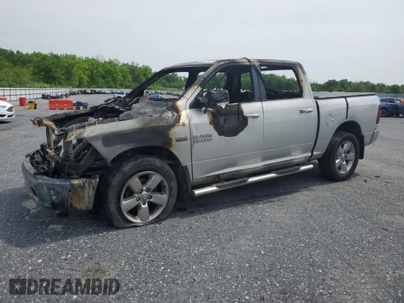 2017 Ram 1500 Big Horn z VIN 3C6RR7LT7HG774921, wystawiony jako Copart lot #57281765 z przebiegiem Nie podano mil oraz Szkoda całkowita • Salvage title. Historia ofert i sprzedaży dostępna na DreamBid. Obrazek 1.