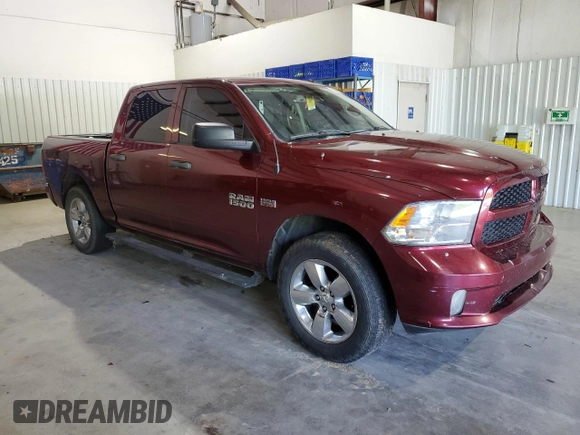 2016 Ram 1500 Express z VIN 3C6RR6KT3GG197928, wystawiony jako Copart lot #52448765 z przebiegiem 110 844 mil mil oraz Szkoda całkowita • Salvage title. Historia ofert i sprzedaży dostępna na DreamBid. Obrazek 4.