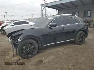 2012 Infiniti FX35 with VIN JN8AS1MU8CM122012, listed as a Copart auction lot 44778585 with 115,322 mi miles and Salvage Title. Bid and sale history available at carsss.com. Image 1.
