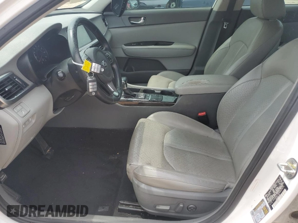 2016 Kia Optima EX with VIN 5XXGU4L36GG097679, listed as a Copart auction lot 60231295 with 110,599 mi miles and Salvage title. Bid and sale history available at DreamBid. Image 7.