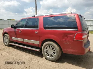 2008 Lincoln Navigator with VIN 5LMFL28548LJ07424, listed as a Copart auction lot 44465895 with 127,159 mi miles and Clean title. Bid and sale history available at DreamBid. Image 2.