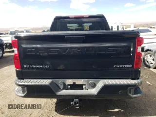 2023 Chevrolet Silverado 1500 Custom with VIN 3GCPDBEK1PG151508, listed as a Copart auction lot 43275795 with Not Provided miles and Salvage Title. Bid and sale history available at DreamBid. Image 6.