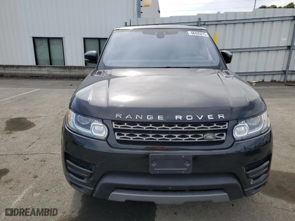 2017 Land Rover Range Rover Sport SE with VIN SALWG2FV0HA132212, listed as a Copart auction lot 48435275 with 42,679 mi miles and Salvage Title. Bid and sale history available at carsss.com. Image 5.