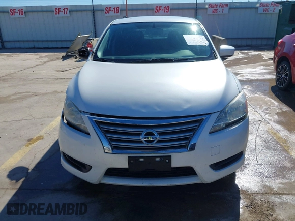 2013 Nissan Sentra S with VIN 3N1AB7AP1DL776474, listed as a IAAI auction lot 41354323 with 127,288 mi miles and . Bid and sale history available at DreamBid. Image 12.