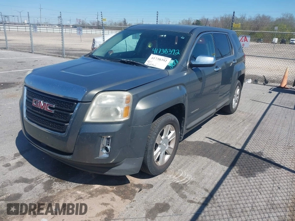 2013 GMC Terrain SLE with VIN 2GKALMEKXD6371178, listed as a IAAI auction lot 41738392 with 210,951 mi miles. Bid and sale history available at carsss.com. Image 2.