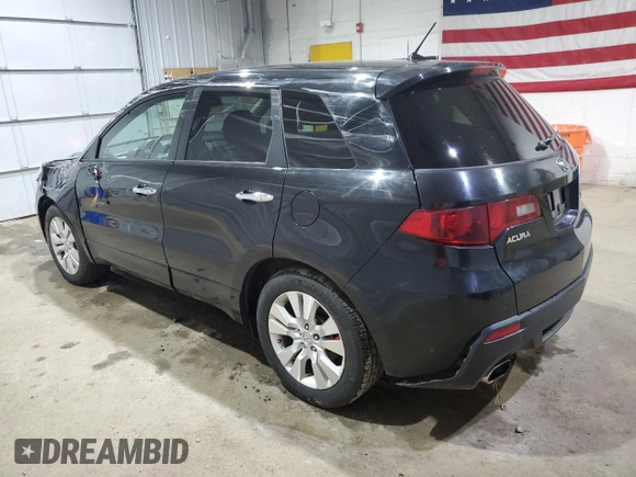 2011 Acura RDX Technology with VIN 5J8TB1H50BA001595, listed as a Copart auction lot 50024195 with 210,171 mi miles and Salvage Title. Bid and sale history available at DreamBid. Image 2.