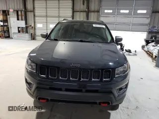 2018 Jeep Compass Trailhawk with VIN 3C4NJDDB4JT184997, listed as a Copart auction lot 48943005 with 119,778 mi miles and Salvage title. Bid and sale history available at DreamBid. Image 5.