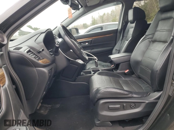 2017 Honda CR-V Touring with VIN 2HKRW2H9XHH113831, listed as a Copart auction lot 53442615 with 150,460 mi miles and Salvage Title. Bid and sale history available at DreamBid. Image 7.