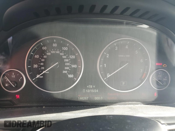 2016 BMW 5 Series 535i with VIN WBA5B1C59GG131276, listed as a Copart auction lot 43403355 with 146,267 mi miles and Clean Title. Bid and sale history available at DreamBid. Image 9.