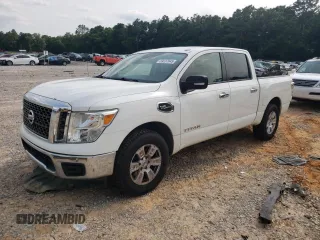 2017 Nissan Titan SV с VIN 1N6AA1EK6HN528431, выставлен на аукционе Copart как лот 59237645 с пробегом 105 940 миль миль и Списание • Salvage title. История ставок и продаж доступна на DreamBid. Изображение 1.