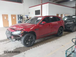 2017 Jaguar F-Pace 20d R-Sport with VIN SADCL2BN3HA490176, listed as a IAAI auction lot 41595419 with 87,755 mi miles and . Bid and sale history available at DreamBid. Image 17.