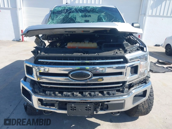 2018 Ford F-150 XL with VIN 1FTFW1E5XJKD38790, listed as a IAAI auction lot 42030996 with 1 mi miles. Bid and sale history available at carsss.com. Image 12.