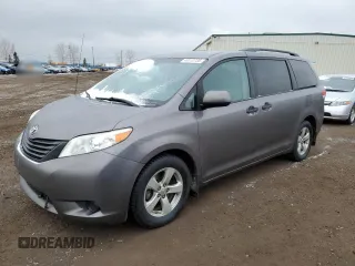 2011 Toyota Sienna with VIN 5TDZK3DC9BS108091, listed as a Copart auction lot 49172735 with 398,819 mi miles and Salvage Title. Bid and sale history available at carsss.com. Image 1.
