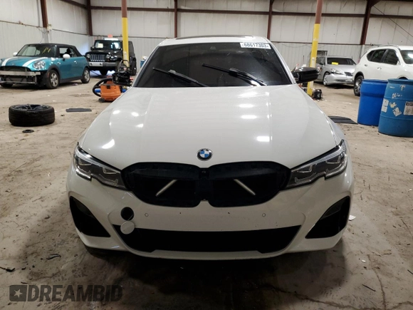 2020 BMW 3 Series M340i xDrive with VIN WBA5U9C06LA380967, listed as a Copart auction lot 68617303 with Not Provided miles and Salvage Title. Bid and sale history available at DreamBid. Image 5.