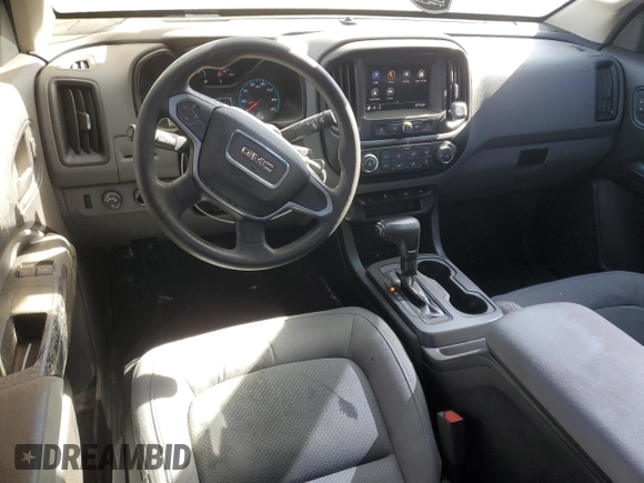 2021 GMC Canyon 4WD Elevation Standard with VIN 1GTH6BEN2M1135093, listed as a Copart auction lot 75037674 with 107,467 mi miles and Salvage Title. Bid and sale history available at carsss.com. Image 8.