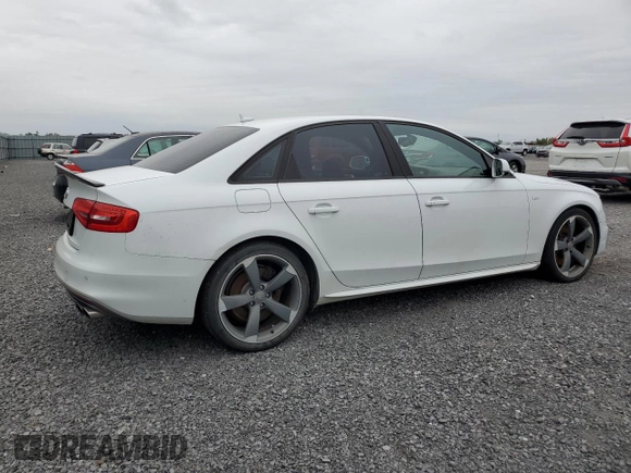 2016 Audi S4 Premium with VIN WAUFGCFL2GA001869, listed as a Copart auction lot 72779764 with 181,707 mi miles and Clean Title. Bid and sale history available at carsss.com. Image 3.