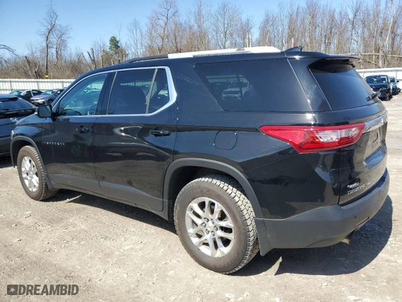 2018 Chevrolet Traverse LT Cloth with VIN 1GNEVGKW6JJ116825, listed as a Copart auction lot 51906875 with 122,022 mi miles and Salvage Title. Bid and sale history available at carsss.com. Image 2.