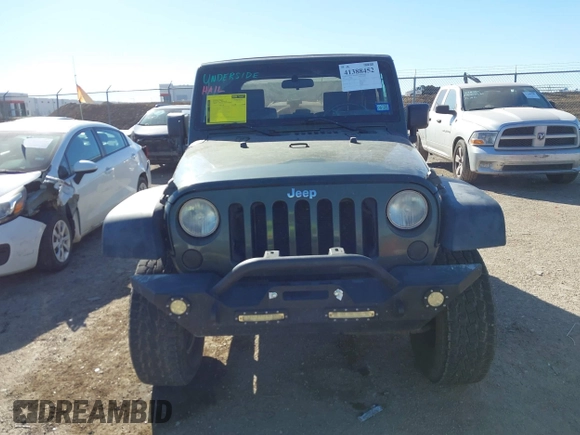 2007 Jeep Wrangler X with VIN 1J8FA24197L205095, listed as a IAAI auction lot 41388452 with 127,051 mi miles and . Bid and sale history available at carsss.com. Image 12.