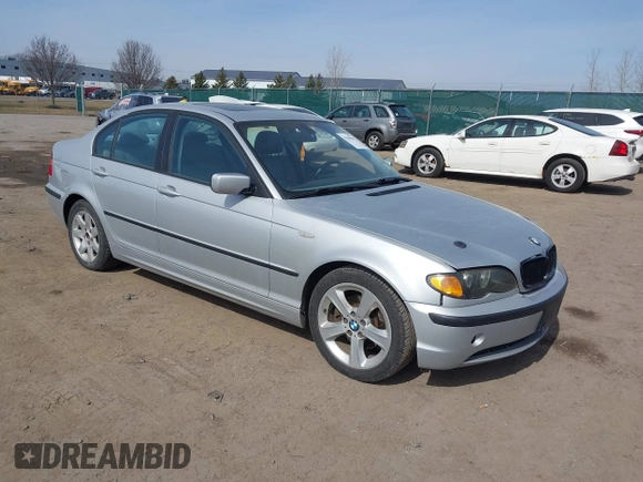 2003 BMW 3 Series 325i with VIN WBAET374X3NJ28919, listed as a IAAI auction lot 41809037 with 186,755 mi miles and . Bid and sale history available at DreamBid. Image 1.