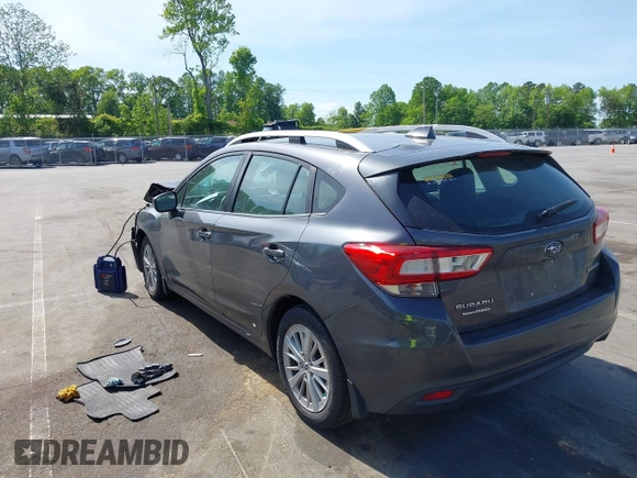2018 Subaru Impreza Premium with VIN 4S3GTAD60J3705407, listed as a IAAI auction lot 42109867 with 74,014 mi miles and . Bid and sale history available at DreamBid. Image 3.