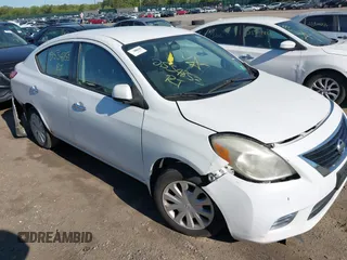 2012 Nissan Versa SV with VIN 3N1CN7AP4CL928987, listed as a IAAI auction lot 42249882 with Not provided miles and . Bid and sale history available at DreamBid. Image 1.