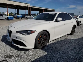 2020 Alfa Romeo Giulia with VIN ZARFAMAN6L7625822, listed as a Copart auction lot 62215415 with Not provided miles and Salvage title. Bid and sale history available at DreamBid. Image 1.