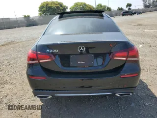 2021 Mercedes-Benz A 220 with VIN W1K3G4EB1MJ308004, listed as a Copart auction lot 59937905 with 43,733 mi miles and Salvage title. Bid and sale history available at DreamBid. Image 6.