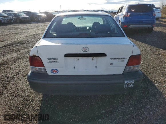 1998 Toyota Tercel z VIN JT2BC53LXW0335979, wystawiony jako Copart lot #46542655 z przebiegiem 275 340 mil mil oraz Nie do naprawy • Non repairable. Historia ofert i sprzedaży dostępna na DreamBid. Obrazek 6.