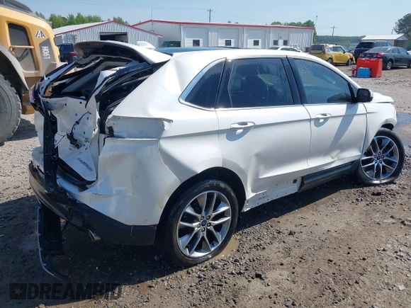 2016 Ford Edge Titanium with VIN 2FMPK3K88GBB56031, listed as a IAAI auction lot 41768418 with 89,298 mi miles. Bid and sale history available at carsss.com. Image 4.