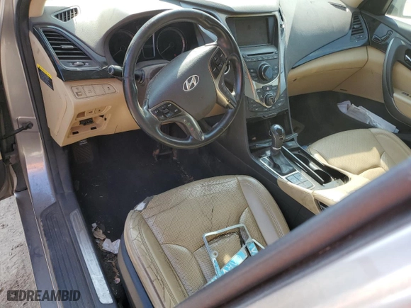 2013 Hyundai Azera with VIN KMHFG4JG4DA217863, listed as a Copart auction lot 53840575 with 0 mi miles and Clean Title. Bid and sale history available at carsss.com. Image 8.