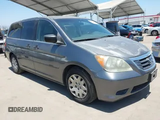 2010 Honda Odyssey LX z VIN 5FNRL3H28AB105555, wystawiony jako IAAI lot #42393298 z przebiegiem 185 084 mil mil oraz . Historia ofert i sprzedaży dostępna na DreamBid. Obrazek 1.