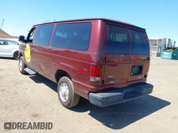 2011 Ford Econoline Passenger XL with VIN 1FBNE3BL3BDA44686, listed as a IAAI auction lot 41987064 with 76,116 mi miles. Bid and sale history available at carsss.com. Image 3.